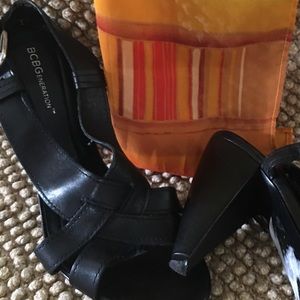 Black heels by BCBG